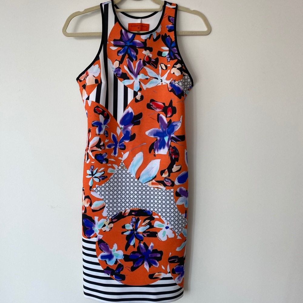 Clover Canyon Neoprene Dress Sz M